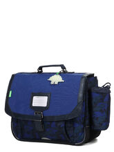 Cartable Tann's Basile 38 cm - Poche Gourde Bleu