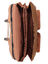 Cartable Nils 41 cm Bleu/Camel
