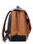 Cartable Nils 41 cm Bleu/Camel