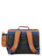 Cartable Nils 38 cm - Poche Gourde Bleu/Camel