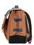Cartable Nils 38 cm - Poche Gourde Bleu/Camel