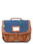 Cartable Nils 35 cm Bleu/Camel