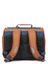 Cartable Nils 35 cm Bleu/Camel