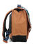 Cartable Nils 35 cm Bleu/Camel