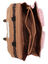 Cartable � roulettes Caroline 41 cm Vert/Rose