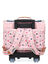 Cartable � roulettes Caroline 41 cm Vert/Rose