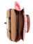 Cartable Caroline 38 cm - Poche Gourde Vert/Rose