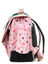 Cartable Caroline 38 cm - Poche Gourde Vert/Rose