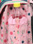 Cartable Caroline 38 cm - Poche Gourde Vert/Rose