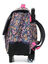 Cartable � roulettes Elena 38 cm Bleu