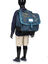 Cartable � roulettes Merlin 38 cm Bleu