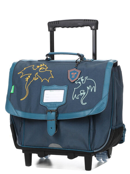 Cartable à roulettes Merlin 38 cm