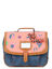 Cartable Jane 35 cm Corail/Bleu