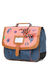 Cartable Jane 35 cm Corail/Bleu