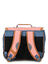 Cartable Jane 35 cm Corail/Bleu