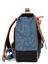 Cartable Jane 35 cm Corail/Bleu