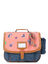 Cartable Jane 38 cm - Poche Gourde Corail/Bleu