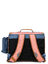 Cartable Jane 38 cm - Poche Gourde Corail/Bleu