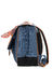 Cartable Jane 38 cm - Poche Gourde Corail/Bleu