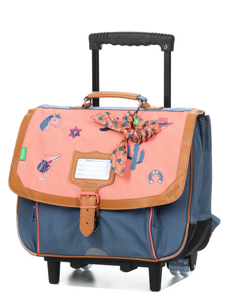Cartable à roulettes Jane 38 cm