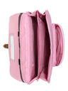 Cartable � roulettes Mila 38 cm Violet/Rose