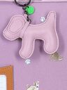Cartable � roulettes Mila 38 cm Violet/Rose