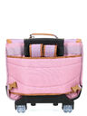 Cartable � roulettes Mila 38 cm Violet/Rose