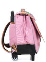 Cartable � roulettes Mila 38 cm Violet/Rose
