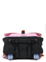 Cartable � roulettes Mila 38 cm Violet/Rose