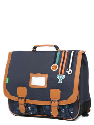Cartable Tann's Paco 41 cm Bleu