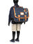 Cartable � roulettes Paco 41 cm Bleu