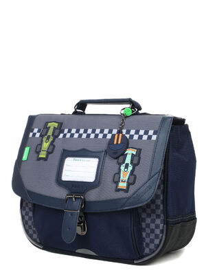 Cartable Tann's Romain 32 cm Gris