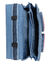 Cartable Jane 41 cm Corail/Bleu