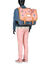 Cartable Jane 41 cm Corail/Bleu