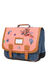 Cartable Jane 41 cm Corail/Bleu