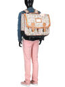Cartable � roulettes H�lo�se 41 cm Multicolores