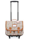 Cartable � roulettes H�lo�se 41 cm Multicolores