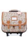 Cartable � roulettes H�lo�se 41 cm Multicolores