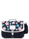 Cartable Hortense 38 cm - Poche Gourde Bleu Marine