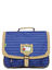 Cartable Hritage Rayures 38 cm Bleu/Bleu