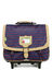 Cartable  roulettes Hritage Rayures 38 cm Bleu/Rouge