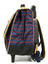 Cartable  roulettes Hritage Rayures 38 cm Bleu/Rouge