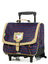 Cartable  roulettes Hritage Rayures 38 cm Bleu/Rouge