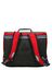 Cartable Les Chin�s Teddy 41 cm Gris/Rouge