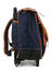 Cartable  roulettes Camille 38 cm Bleu Marine