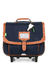 Cartable  roulettes Camille 38 cm Bleu Marine