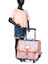 Cartable � roulettes Victoria 38 cm Rose