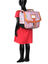 Cartable Victoria 32 cm Rose