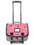 Cartable  roulettes Enora 41 cm Rose/Bleu