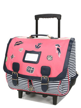 Cartable  roulettes Enora 41 cm